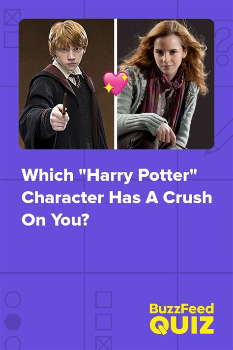 harry potter crush test|what harry potter character has a crush on me.